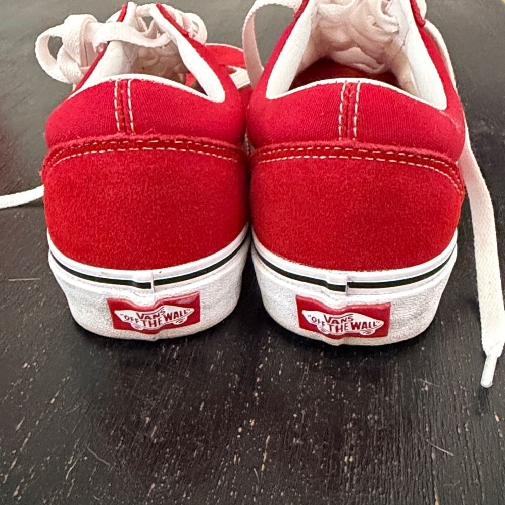 Vans Old Skool - Racing Red/True White 
Size: Women’s 7 / Men’s 5.5 - Picture 8 of 8